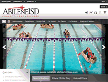 Tablet Screenshot of abileneisd.org